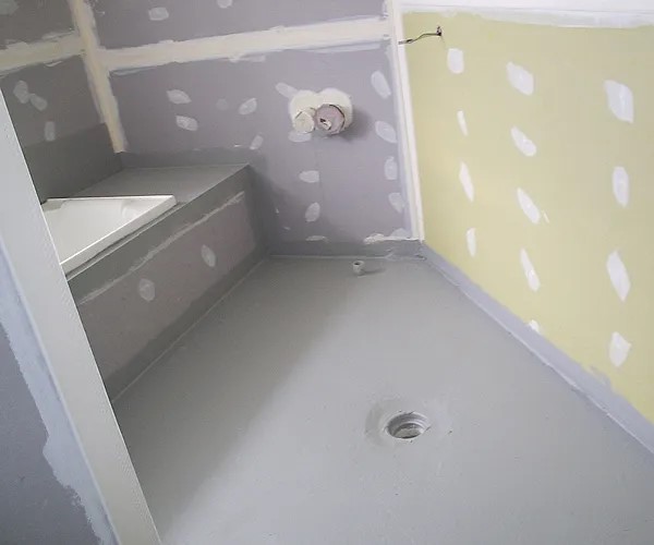 Example of internal wet area waterproofing from https://duram.com.au/duram-applications-2/