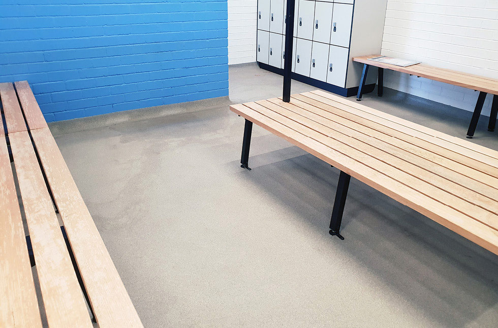 [MMA flooring installed at a West Sydney sporting facility]